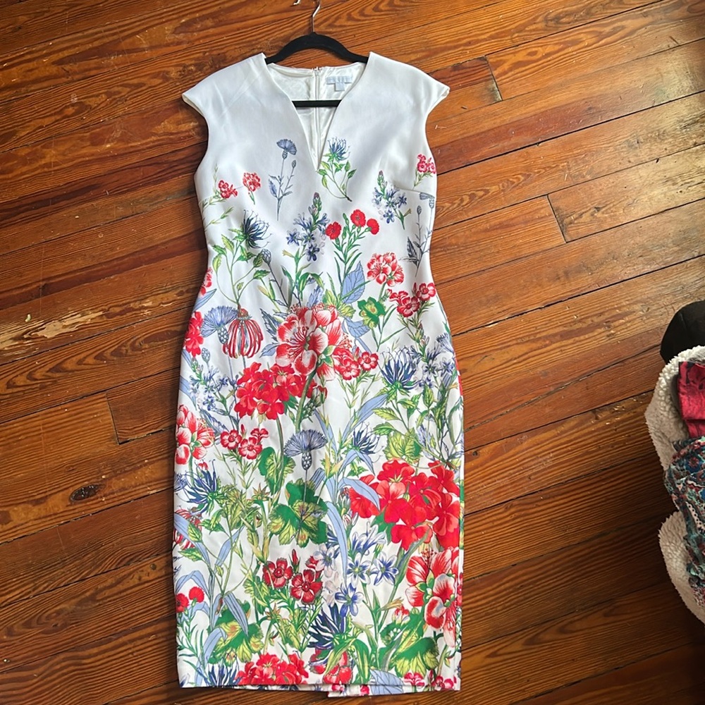 New York & Company Floral Mini Dress